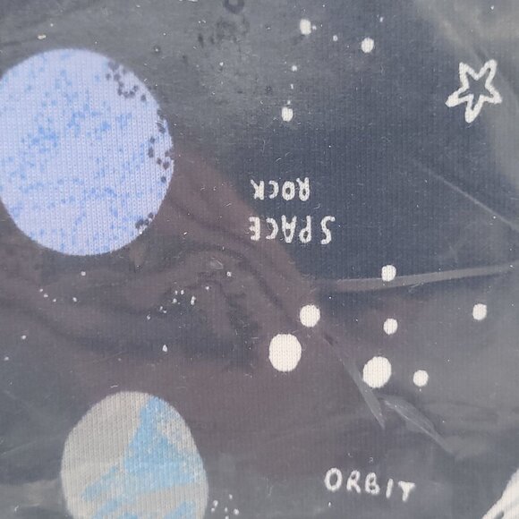 Baby Gap Cosmic 2-Piece Pajama Set Shirt & Shorts 12-18 Months Organic Cotton Na - Picture 5 of 8